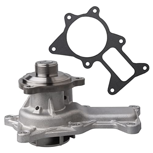 KEYOOG AW6189 Engine Water Pump Kit w/Gasket (For V6 3.8L) Fit For 2007-2011 Je-ep Wrangler (OE# 4666044BA 4666044AA)