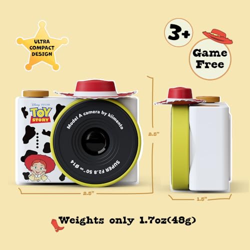 Image of kiimento Ultra-Compact Kids Digital Camera for Ages 3-5 with Selfie Lens, 16GB Memory Card - Model A (Jessie)