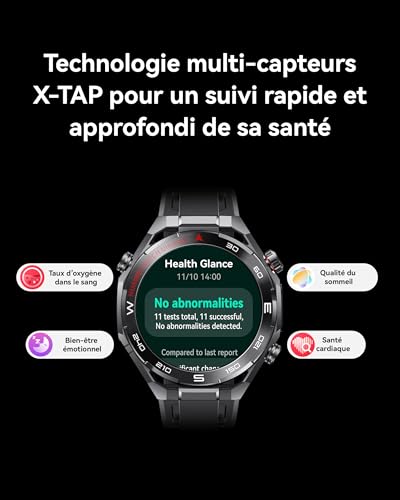 HUAWEI Watch Ultimate 2 eSIM Bluetooth GPS 46mm Résistance Eau SpO2 ECG - vue 6