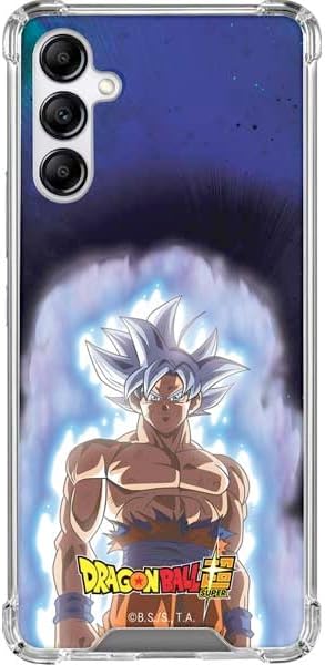Vista 10 de Skinit Funda transparente compatible con Galaxy A14 5G, diseño oficial de Dragon Ball Super Goku