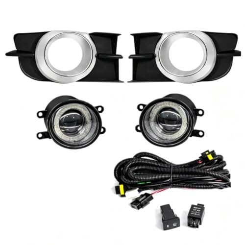Phares antibrouillard Toyota Wish 2009-2012 blanc jaune