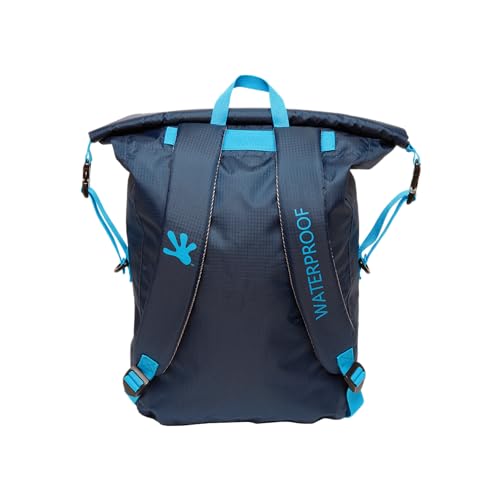 Image of geckobrands Lightweight 30L Waterproof Backpack - Lightweight Watertight Outdoor Bag Hiking Traveling Light Water Activities