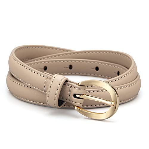 Leather Belts for Women Skinny Thin Waist Belts for Jeans Pants Dresses2