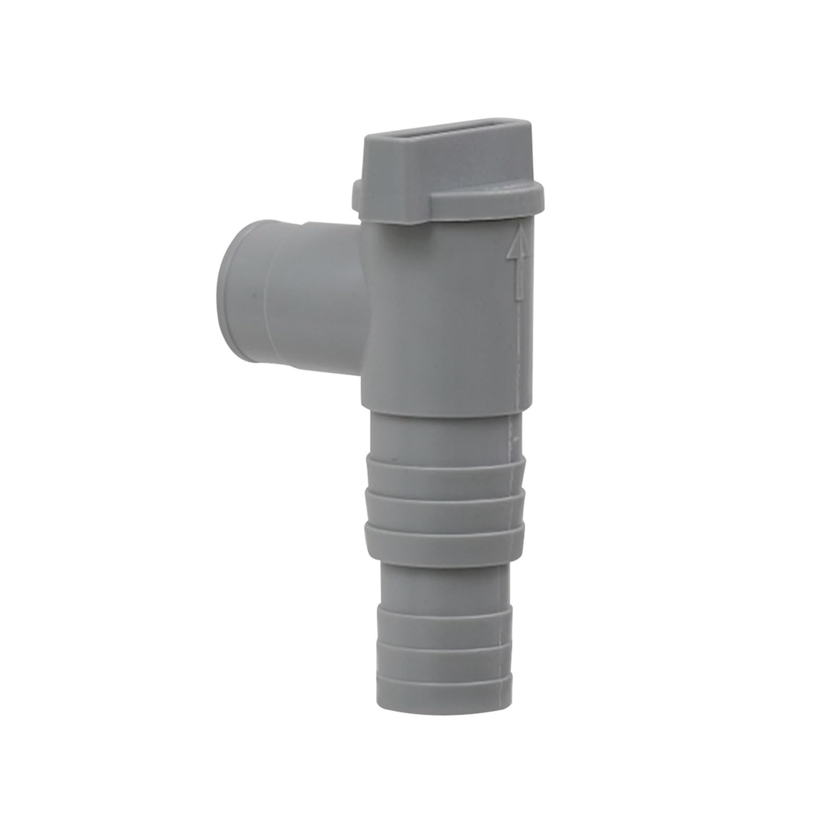 Dovlen Above Ground Pool Hose Adapter with On-Off Plunger Valve for Pipe Connection(B)