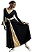 MOLLDAN Praise Dance Dresses for Women Fit Full Length Metallic Liturgical Worship Dress with Lining（258188-06-M