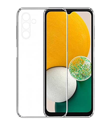 Image of Transparent Soft Silicone TPU Flexible Back Cover Compatible with Samsung Galaxy A04s