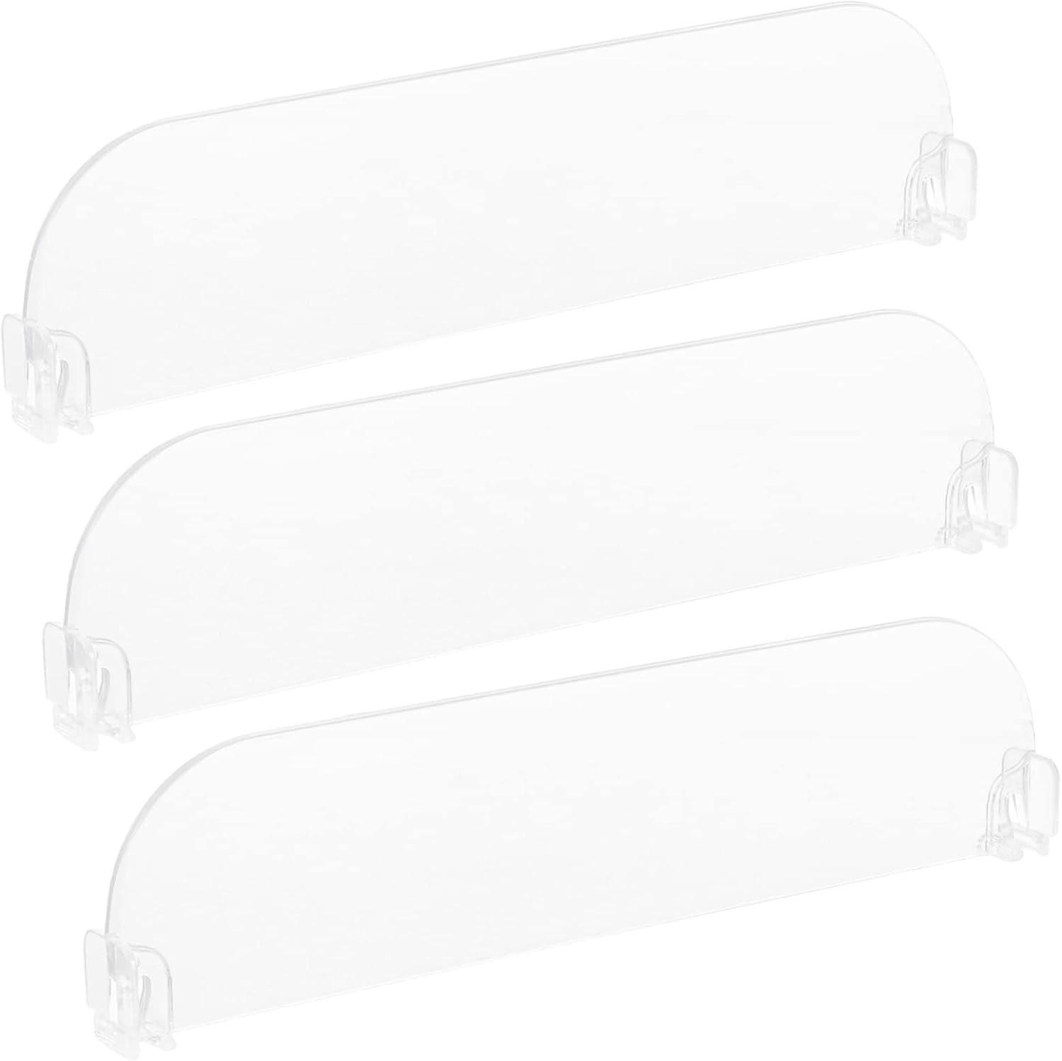 Cabilock 3pcs Shelf Divider Wallet Wood Splitter