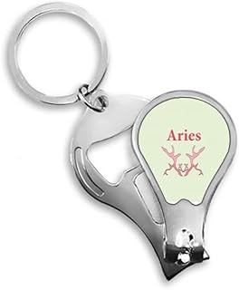 Create Icon Aries Art Deco Fashion Fingernail Clipper cortador llavero tijera