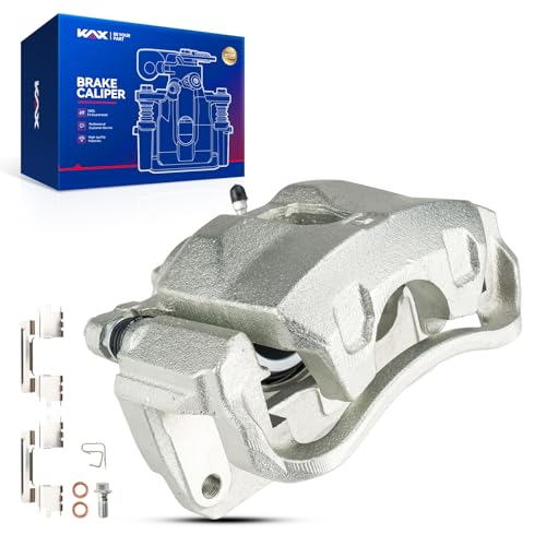 Image of KAX Disc Brake Caliper Assembly Fit for Toyota Sienna 2004-2010, Avalon 2005-2007, Solara 2004-2008, Camry 2005-2006 3.0L, Camry 2005-2006 3.3L, Front Left Driver Side