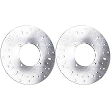 2 Pack Front Brake Rotor Discs Compatible with Polaris Ranger Sportsman Magnum Trail Blazer Boss ATP ACE 325 330 400 425 500 570 700 800 Direct Replacement Stainless Steel Disc OEM # 5244314