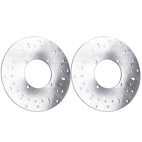 Vanlison 2 Pack Front Brake Rotor Discs Compatible with Polaris Ranger Sportsman Magnum Trail Blazer Boss ATP ACE 325 330 400 425 500 570 700 800 Direct Replacement Stainless Steel Disc OEM # 5244314