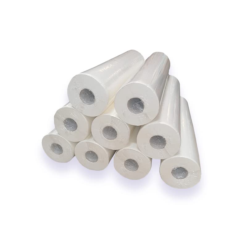 Draps d'examen point à point pure ouate 2x17.5g/m² - Carton de 9 rouleaux - 2 plis - 135 formats 50x35cm - J226PMR- Certifié France Medical Industrie 5517981