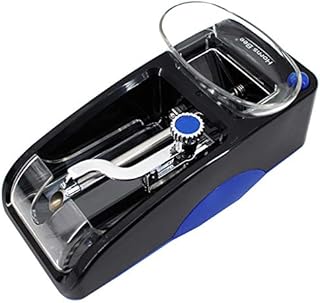 LA Haute Cigarette Rolling Machine Electric Automatic Tobacco Rolling Machine Cigarette Roller Maker UK Plug, Blue