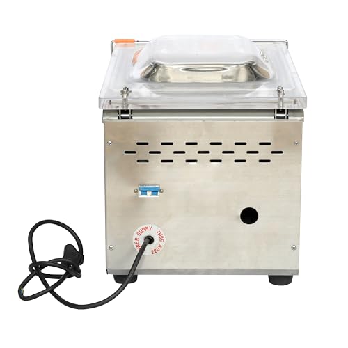 Image of SMART PACK Semi-automatic Vacuum Machine for Packaging of Pouches Sealing | Food, Industrial, Commercial, Stainless-steel Vacuum Sealer Machine | Size - Table Top, Pack of 1