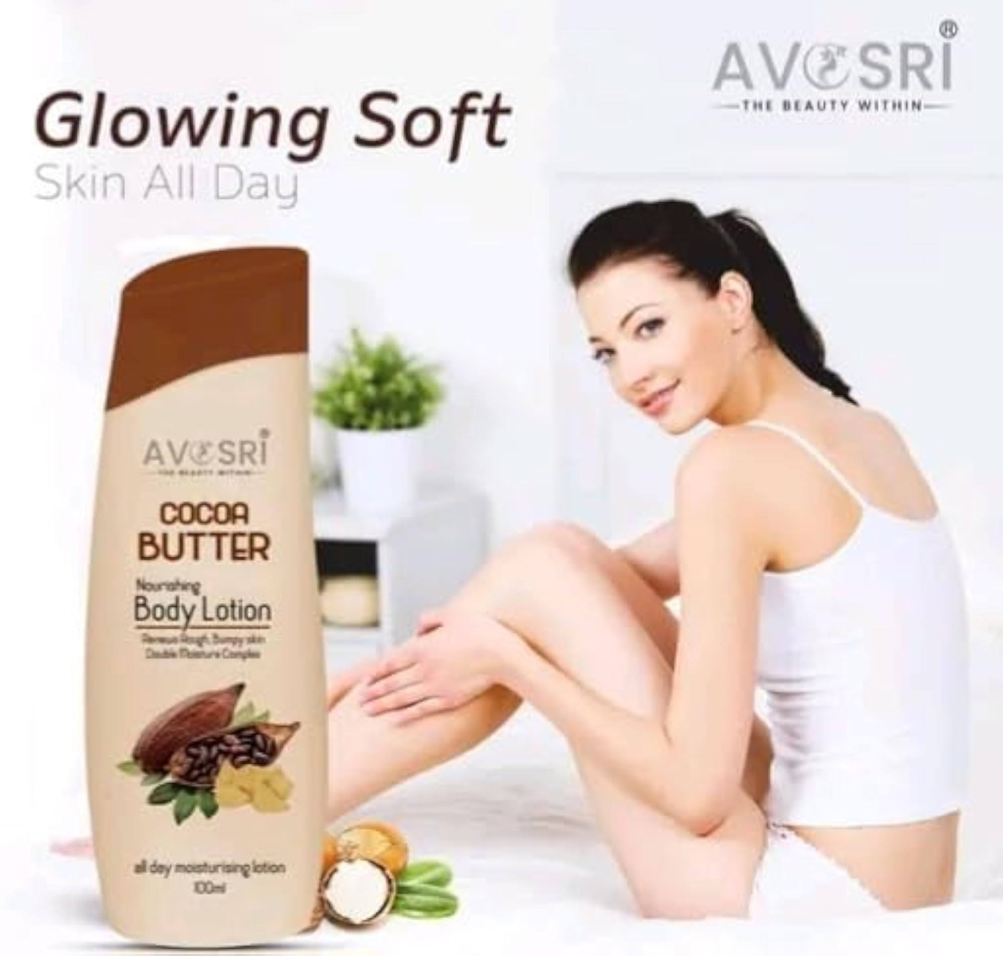 Generic Cocoa Butter Body Lotion, Pack of 3