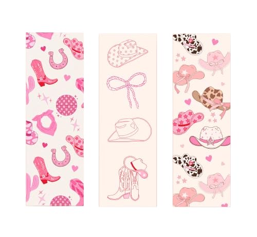Cowboy Romance Collection Bookmark – Western Love Story Gift, Rustic Vintage Cowboy Theme, Perfect for Romance Readers and Book Lovers