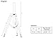 Stellar Labs 3 Foot Antenna Tripod for Mast Pipes up to 1 5/8 inch Diameter