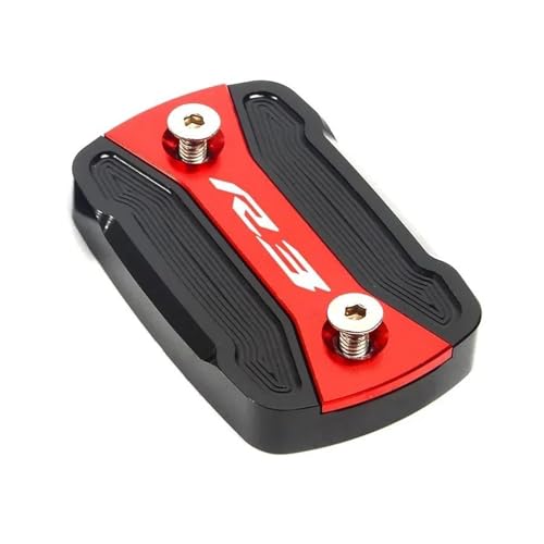 Tapa depósito líquido frenos para YZF R3 2015-2021 delantero trasero rojo