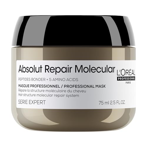 Miniatura 7 de L'Oréal Professionnel Absolut Repair Molecular, Mascarilla Pelo Viaje 75ml