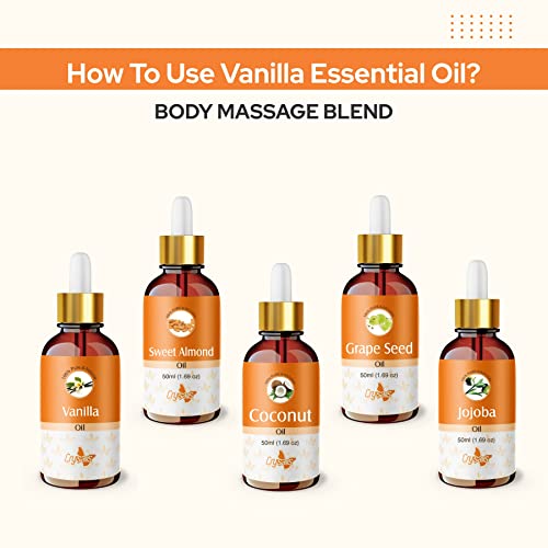 Image of Crysalis Vanilla (Vanilla Planifolia) Oil |100% Pure & Natural Undiluted Essential Oil Organic Standard /Gently Cleanses And Promotes Anti-Aging,Reduces Fine Lines & Age Spots & Healthy Hair 15ml