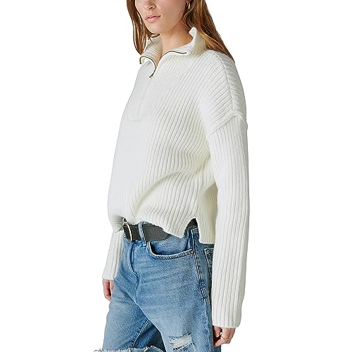 Image of Lucky Brand 1 /2 Zip Pullover Sweater