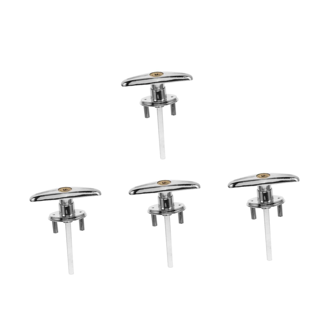 Tofficu 4 Set Serratura per Porta Garage Handle con Chiavi Kit Manutenzione per Serratura Resistente e Design Anticorrosione