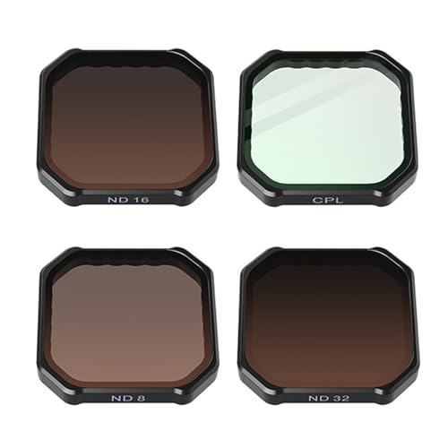 Opticals - Set di fotocamere in vetro CPL ND8 ND16 ND32 con rivestimento antiriflesso per scenari fotografici dinamici obiettivo resistente alle intemperie per di avventura