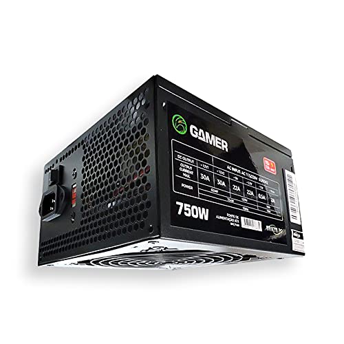 FONTE DE ALIMENTAÇÃO BRAZILPC 750W REAL ATX 24 PINOS - BPC/7400-B 3 41B5A+wa50S