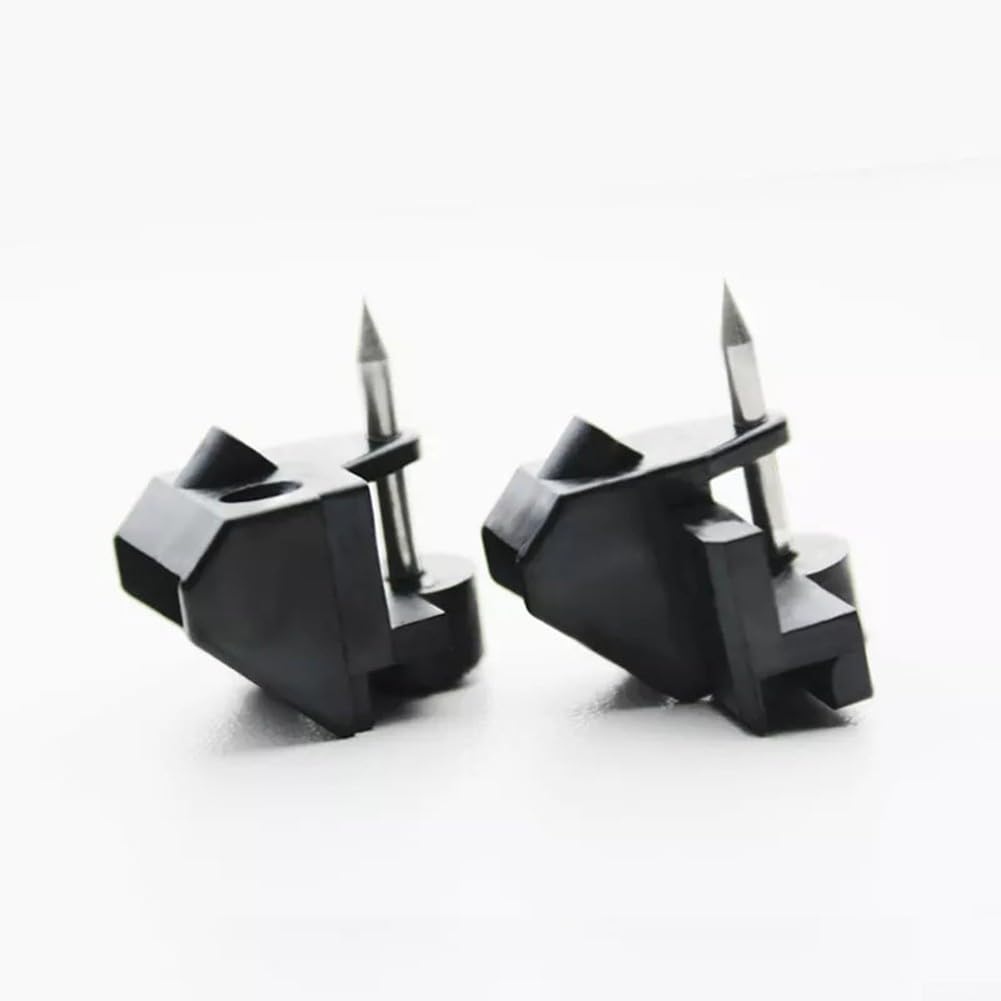 1 Paar Elektroden für Signal Fire Faserspleißgeräte AI-6A/AI-6C/AI-7/AI-7C/AI-8/AI-8C/AI-9/AI-10, stabile Leistung und hohe Zuverlässigkeit, Standardgröße aus Stahl für optische
