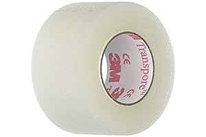 3M Transpore Surgical Tape: Non-Sterile Clear Adhesive For Medical Applications