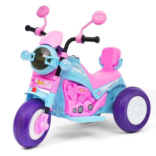 Image of PRO KIDS S500 Rechargeable Electric Kids Bike with Bluetooth, USB, AUX, Music & LED | Ride-On Bike for Boys & Girls (1.5-4 Years) | 6V Battery Powered | Foot Accelerator