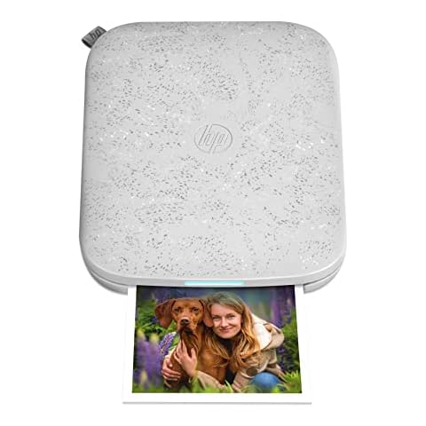 HP Sprocket 3x4 Sofortbilddrucker - Fotos drahtlos auf Zink Papier Cover