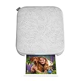 HP Impresora instantánea de fotos 3x4 Sprocket - Imprima de forma inalámbrica fotos de 3.5x4.3 pulgadas en papel Zink de dispositivos iOS y Android