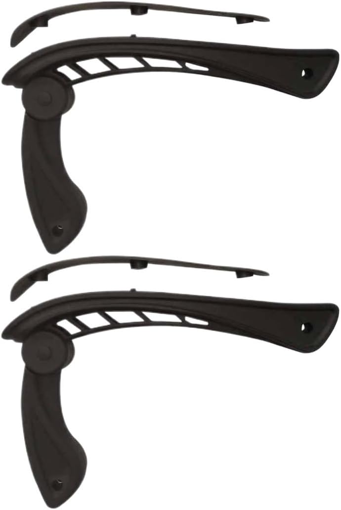 Compatible for Hbada Office Chair Armrest Cushions Set, 2 Pack Universal Rotating Lift Support with Footrest(5 Holes)