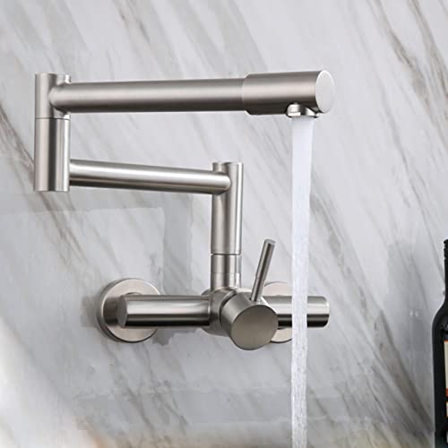 Grifo de cocina de montaje en pared para llenar ollas sin cargar peso 2