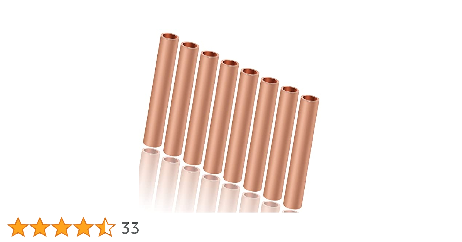 8 Tubi Di Rame Cavi TIANLIN - 50x8mm, Diametro Interno 5mm, Per Collegamenti Elettrici E Idraulici