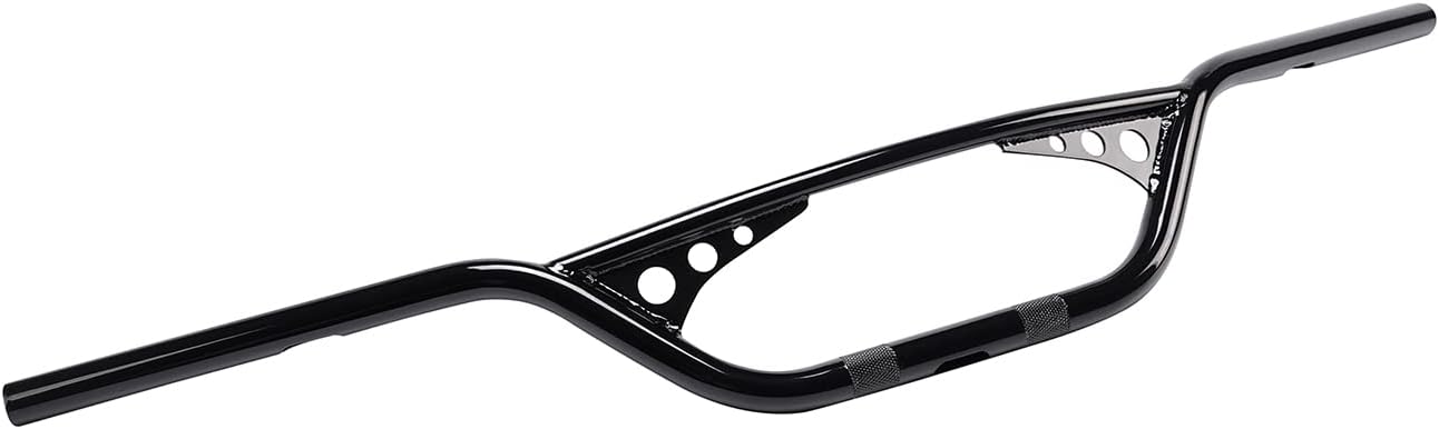 1'' 25mm Drag Ape Hanger Handlebar Fit Harley/Dirt Bike Bobber Brat Cafe Chopper Custom Motorcycles Sportster Dyna Softail Gloss Black
