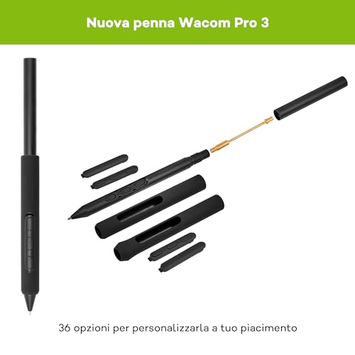 Tavoletta grafica Wacom Cintiq Pro 22 senza supporto incluso (risoluzione 4K, display da 21.5", 120 Hz, gamma HDR, certificazione Pantone Validated, 95% Adobe RGB, penna Wacom Pro Pen 3, multi-touch) - 5