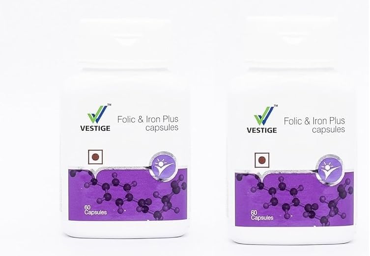 Folic and Iron Plus Capsules VES-TIGE – Set of 2