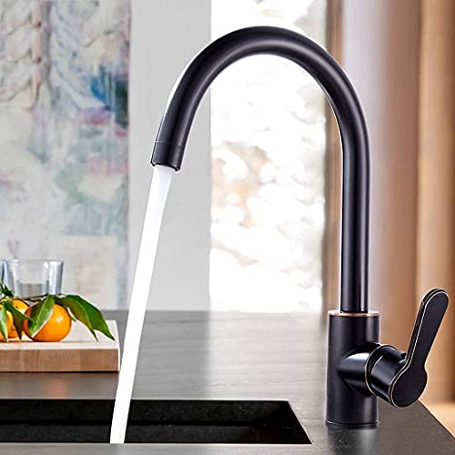 Robinet mitigeur de cuisine inox 304 installation monotrou pour évier - 7