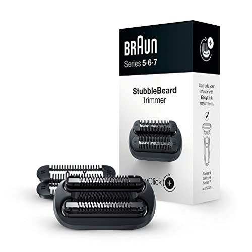 Photos - Shaver Braun EasyClick Stubble Beard Trimmer Attachment For New Generation Series 5 6 and 7 Electric With Four Different Stu