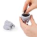 Tea Infuser for Loose Leaf Tea - Par-Tea Pack Silicone Strainer Animals, A Fun and Ideal Gift for Tea Lovers, Friends, and Family, 5-Pack Loose Leaf Steeper Set in Soft Multi-Color Designs
