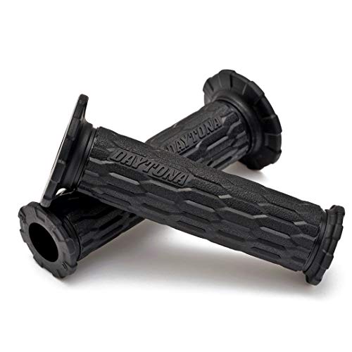 Daytona 88569 Motorrad Griffgummi Set GGD-AMI, 7/8“ (22,2mm), 125mm, offenes Ende, schwarz