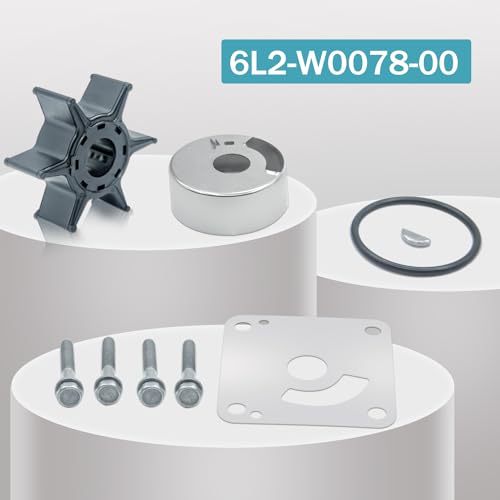 Image of Outboard Water Pump Repair Kits for Yamaha 20HP 25HP Sierra 18-3431 Outboard Engine 6L2-W0078-00