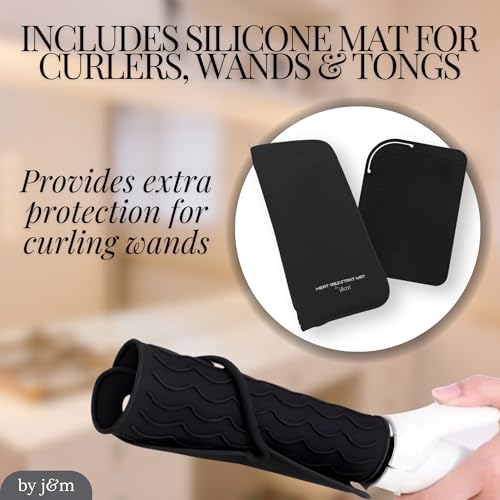 Set funda térmica y tapete silicona para planchas de pelo miniatura 2