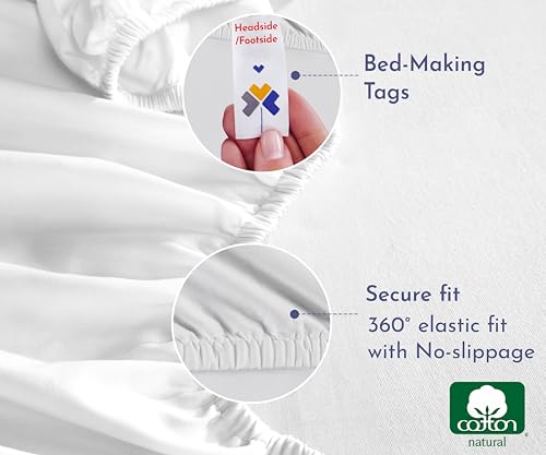 California Design Den Twin Xl Fitted Sheet Only thumb #2