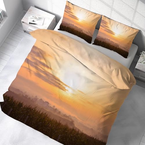 Housse couette en microfibre douce 200x200 zippée pour un lit impeccable - 5