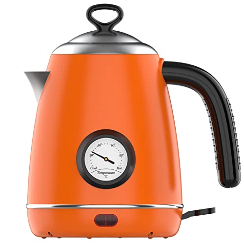 Reviews for Fichaiya Electric Tea Kettle, Retro Electric Hot Water