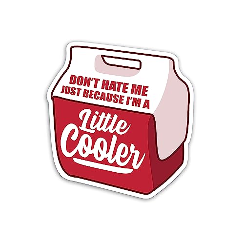 Miraki Little Cooler Stickers, Don't Hate Me Just Because I