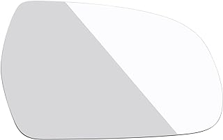 Passenger Right Side Mirror Glass Replacement for Audi A3 A3 A4 A4 A5 A5 Quattro S4 S5 RS5 Mirror Glass without Backing Plate (Passenger Right Side)